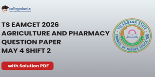 TS EAMCET 2026 May 4 Shift 2 Agriculture and Pharmacy Question Paper with Solution PDF